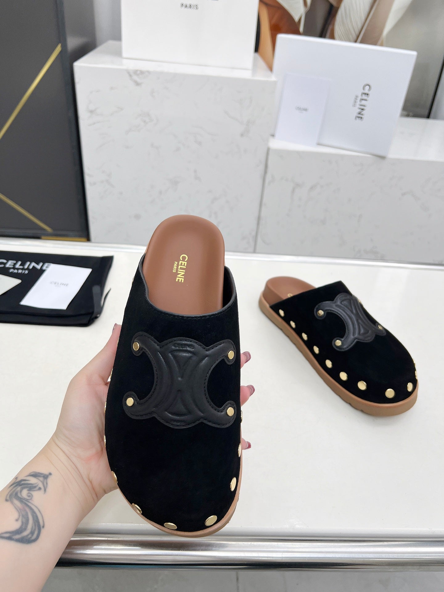 285RN4ZDE Stylish leather shoes