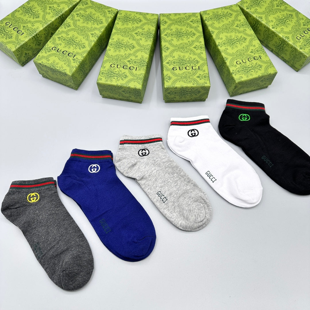 235QB40SDE Stylish socks(5 pairs )