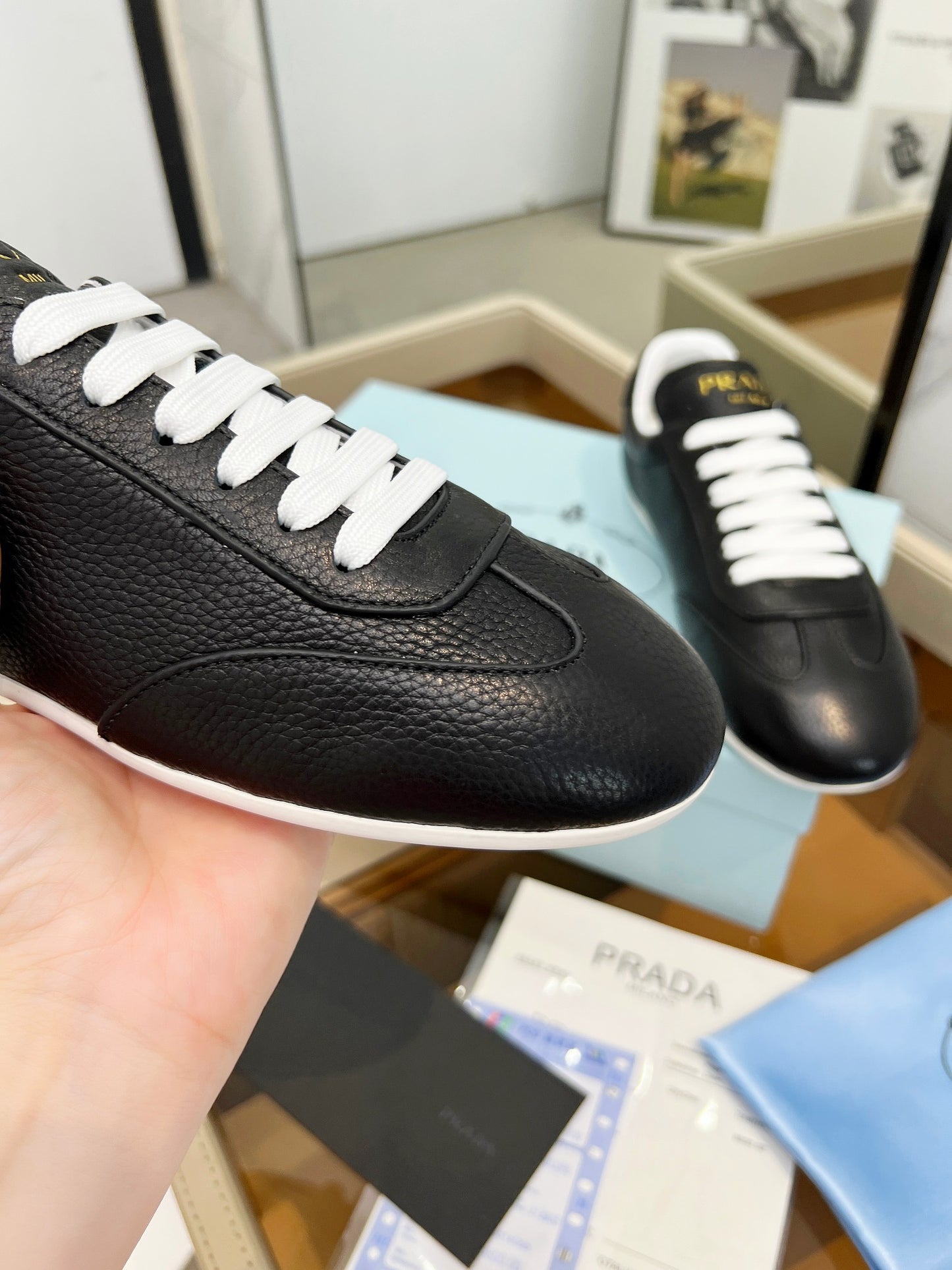 285RP49ZDE Stylish leather shoes