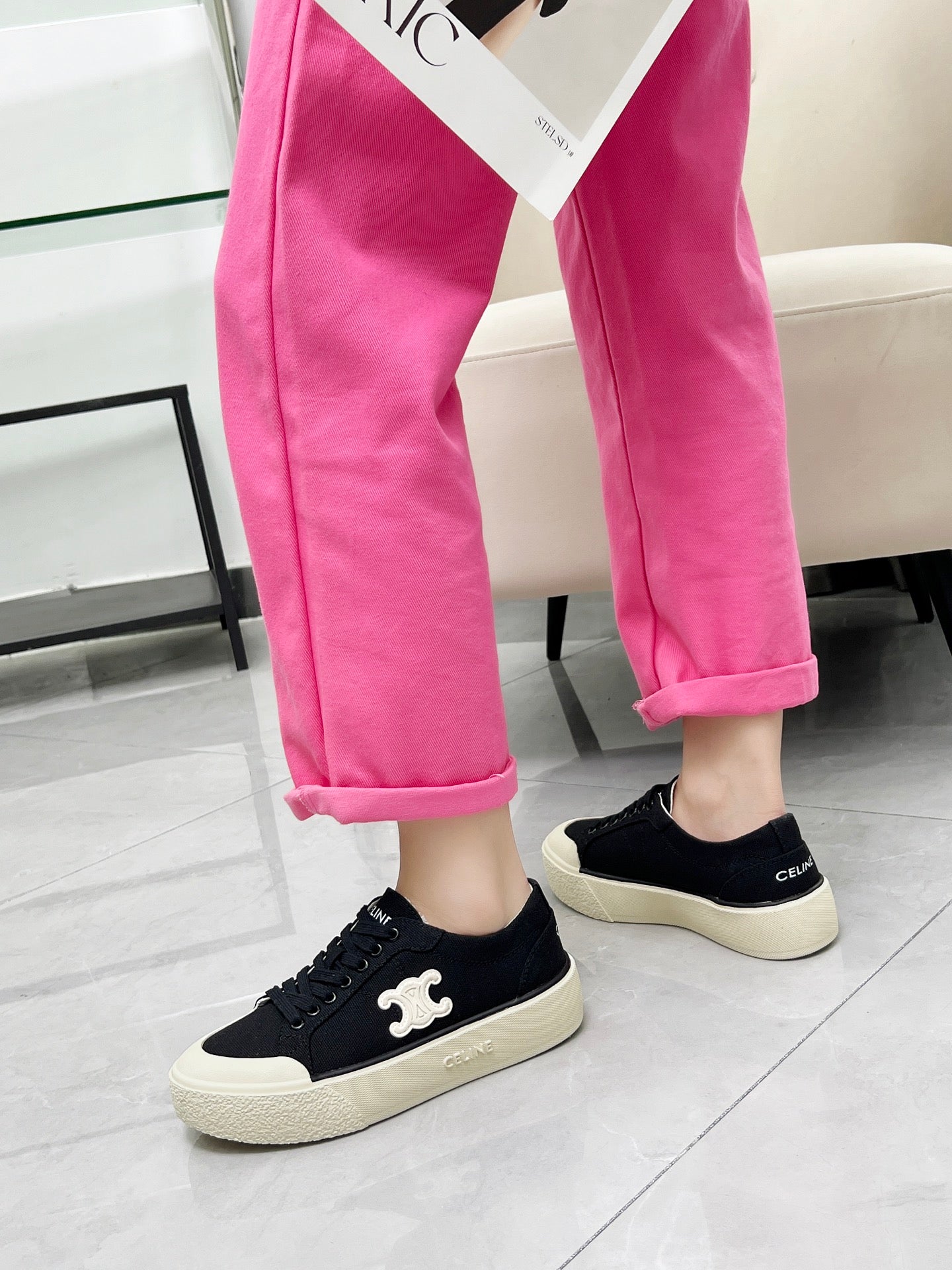 285ZN56ZDE Stylish leather Shoes