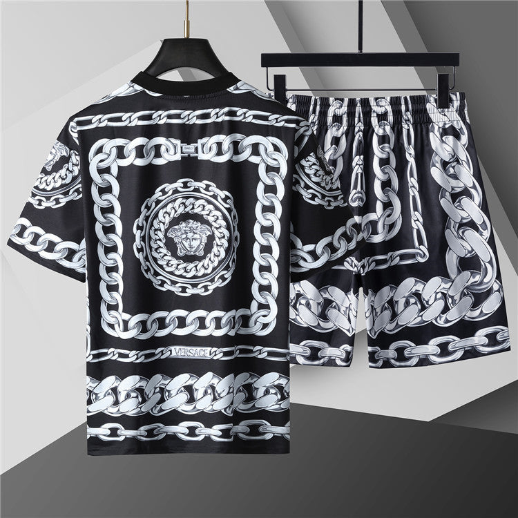 135WV103UDE Stylish shirt and shorts set