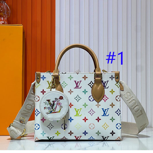 1WE92BDE Stylish leather bag