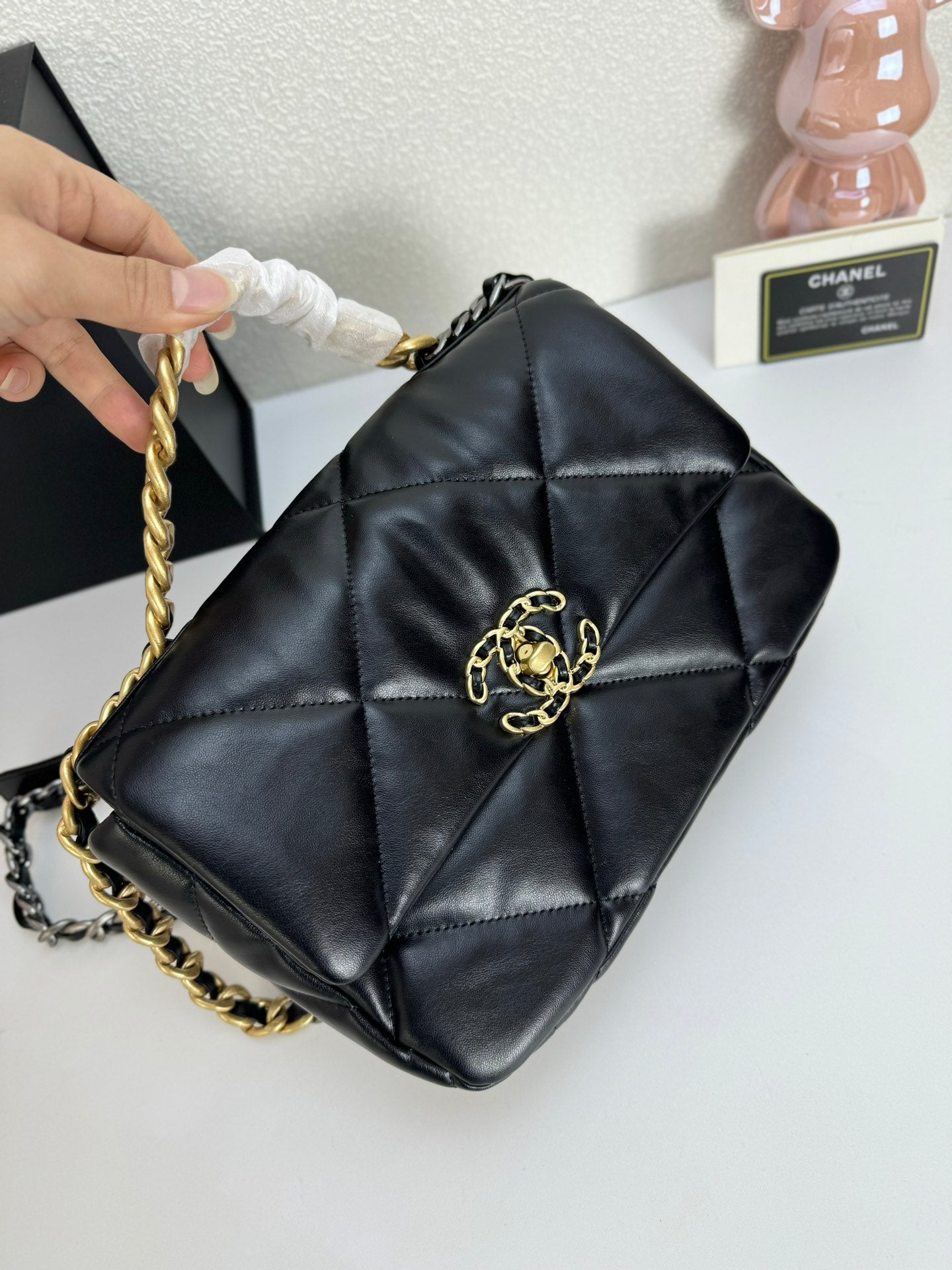 1WC85BDE Stylish leather bag