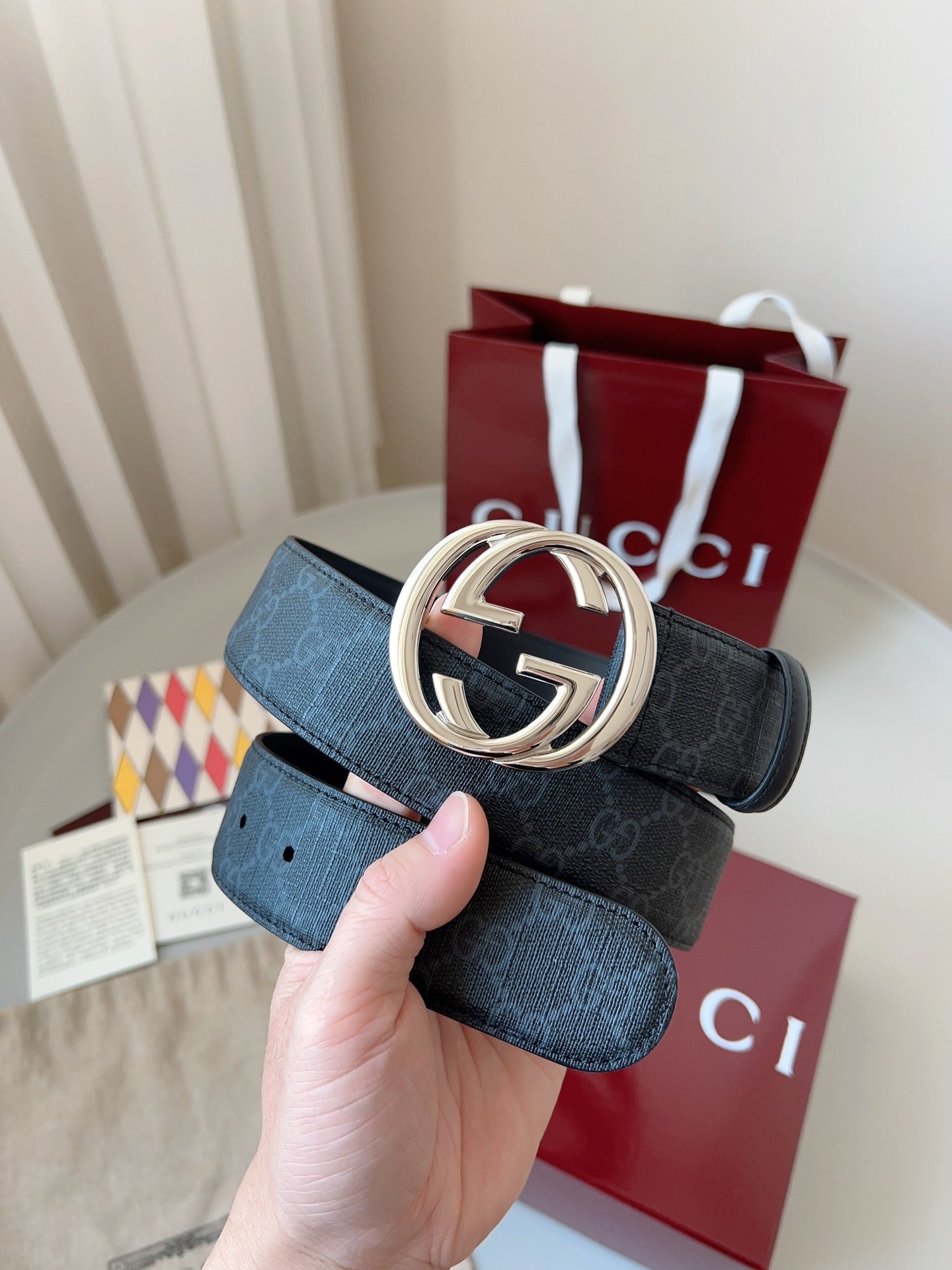 195NB2PDE Stylish high-quality leather belt