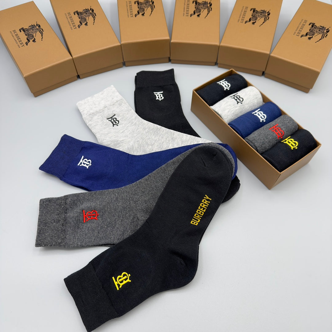 235QR25SDE Stylish socks(5 pairs )
