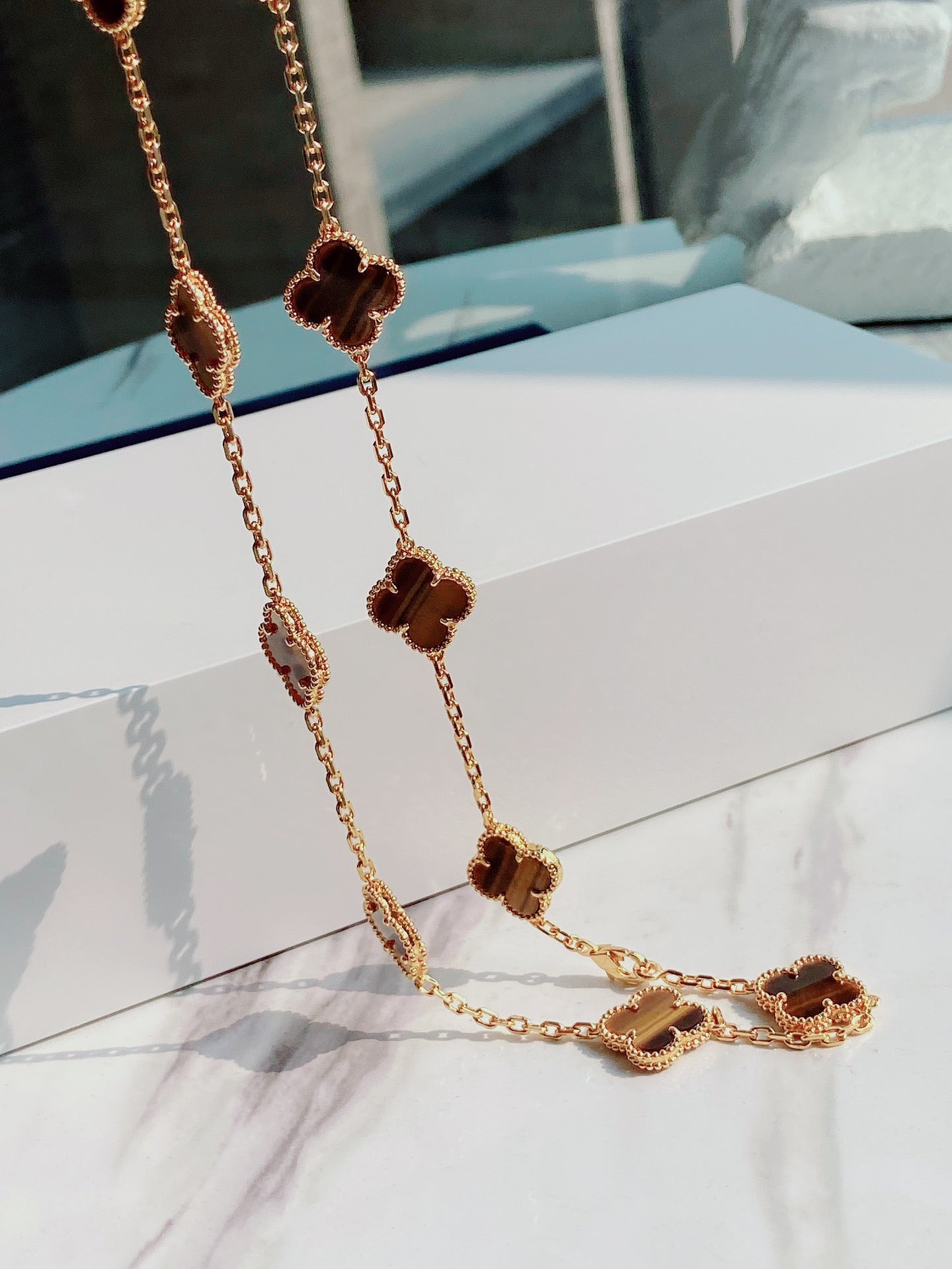 5XVA181XDE Stylish 10 flowers necklaces
