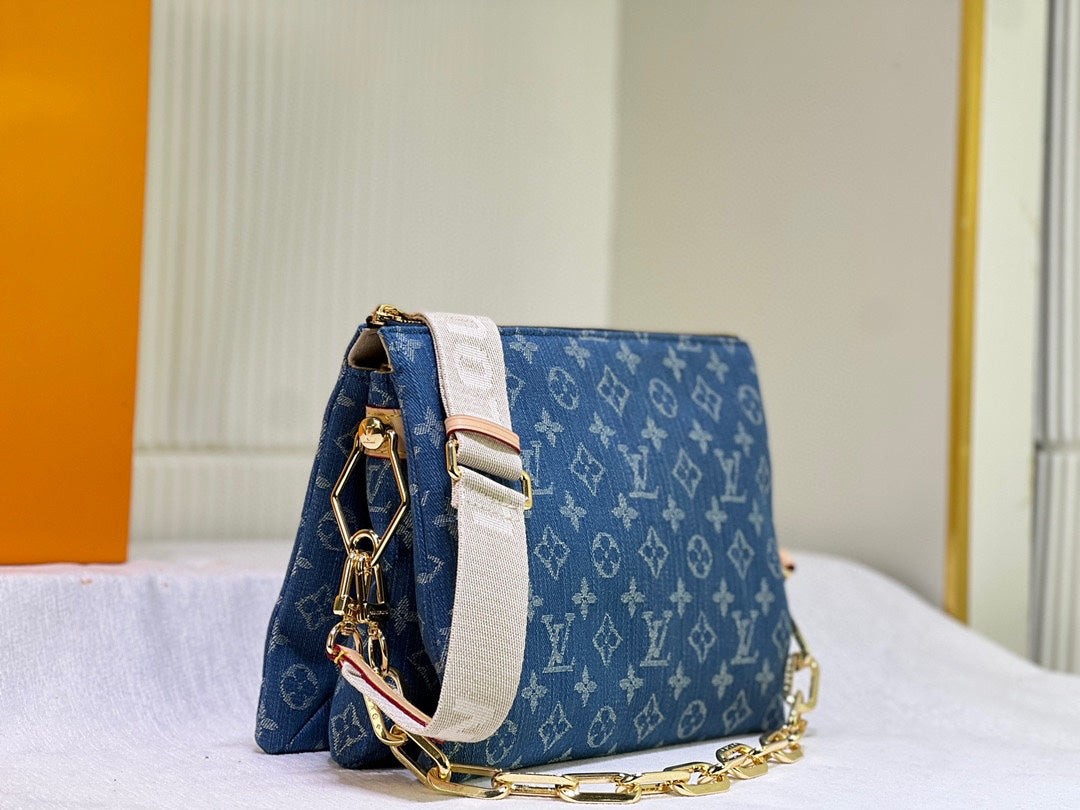 155E15BDE Stylish high quality denim bag