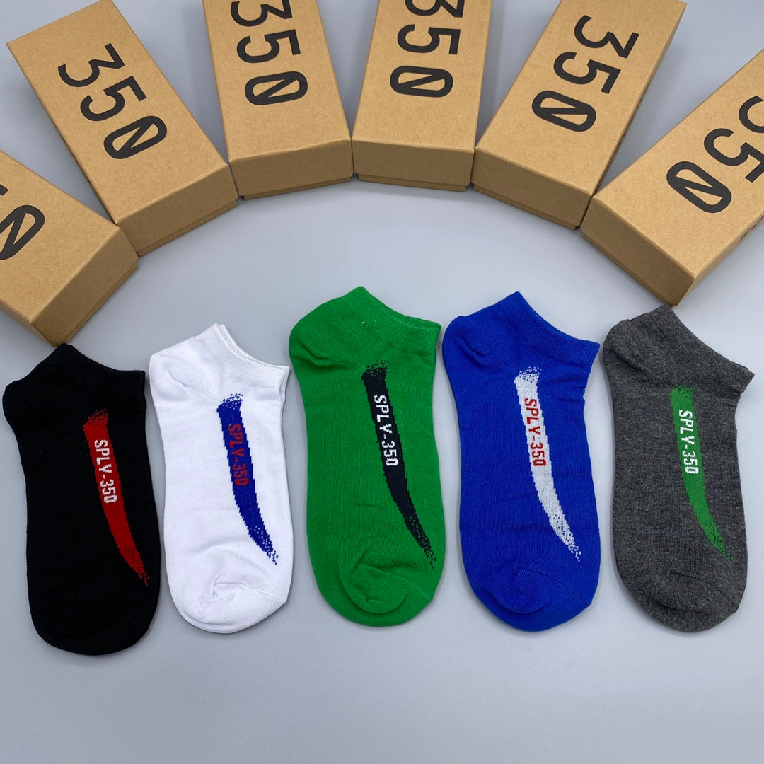 235QA1SDE Stylish socks(5 pairs )
