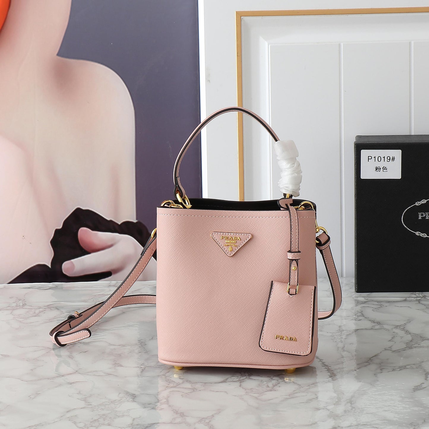 1WP102BDE Stylish leather bag