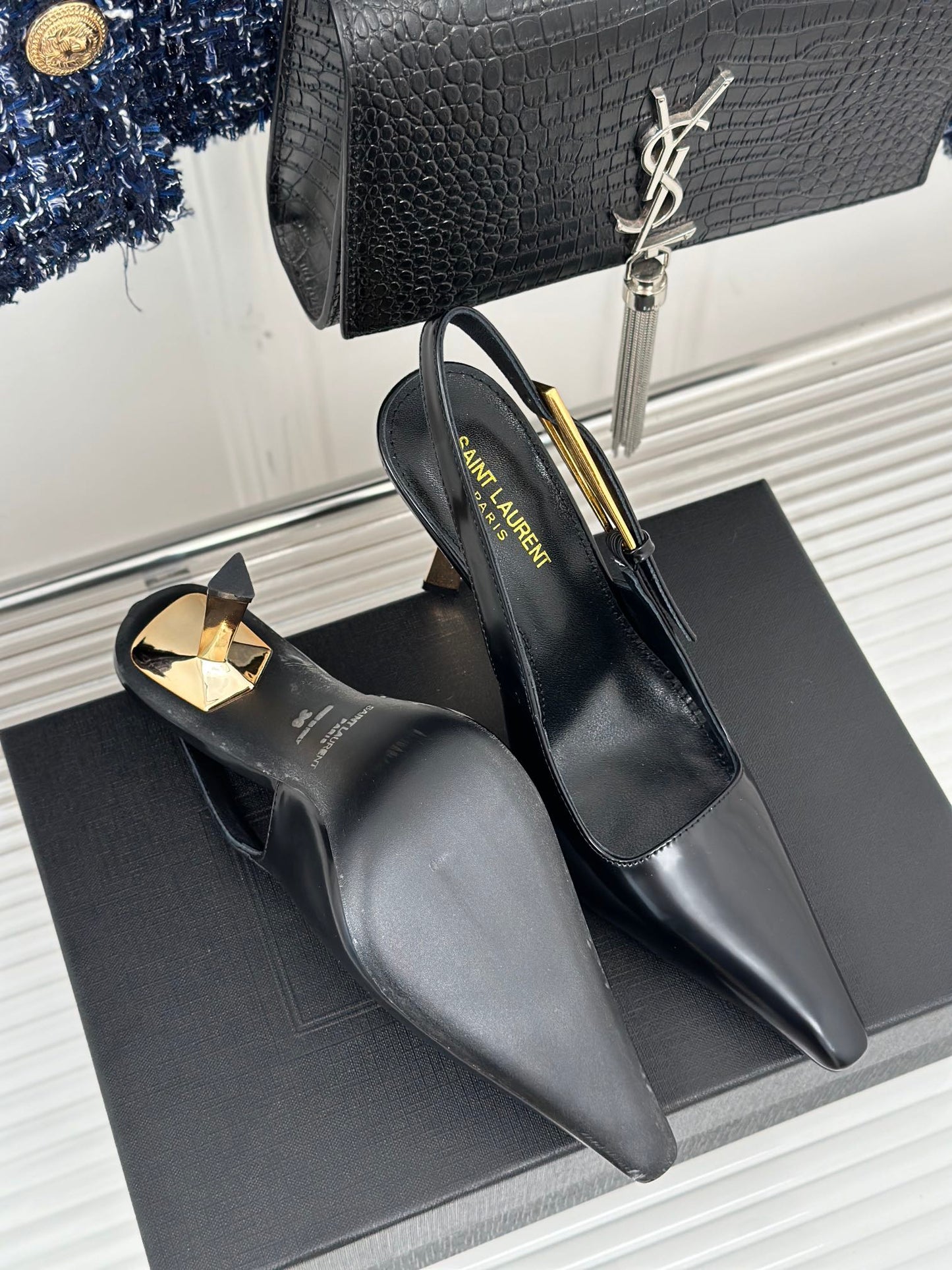14SL149ZDE Stylish High heels Heel height 7cm 9.5cm