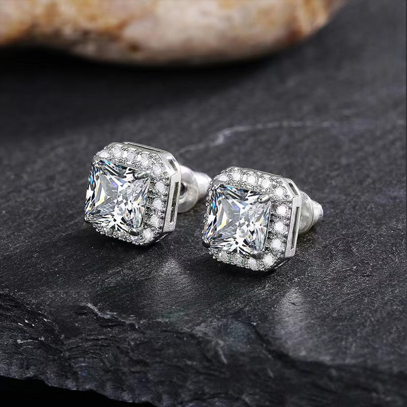 PYA48EDE Stylish  Diamond Earrings High Quality Wedding Earrings