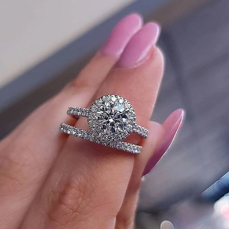 PYA36JDE Stylish  Diamond Ring High Quality Wedding Ring