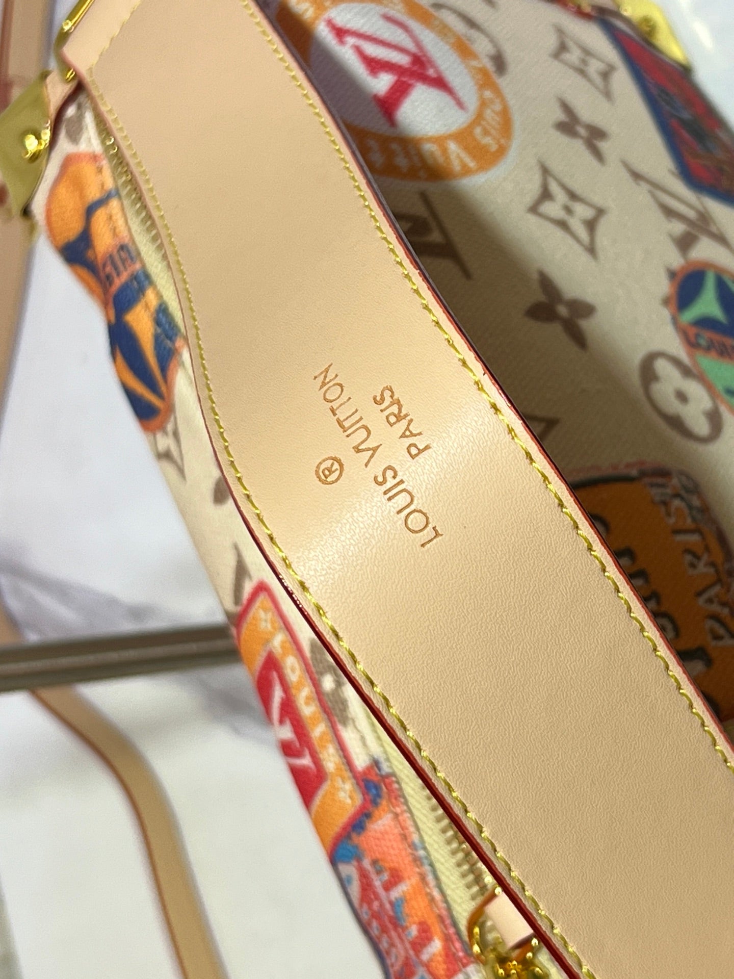 155NE20BDE Stylish canvas denim bag