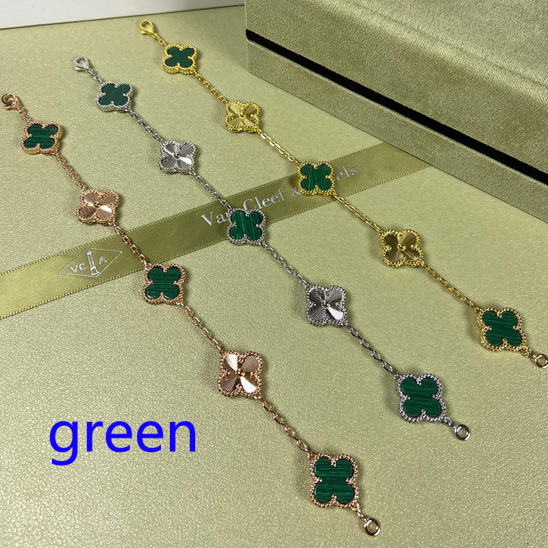 5XVA181KDE Stylish bracelets  5 flowers normal size1.5cm flower