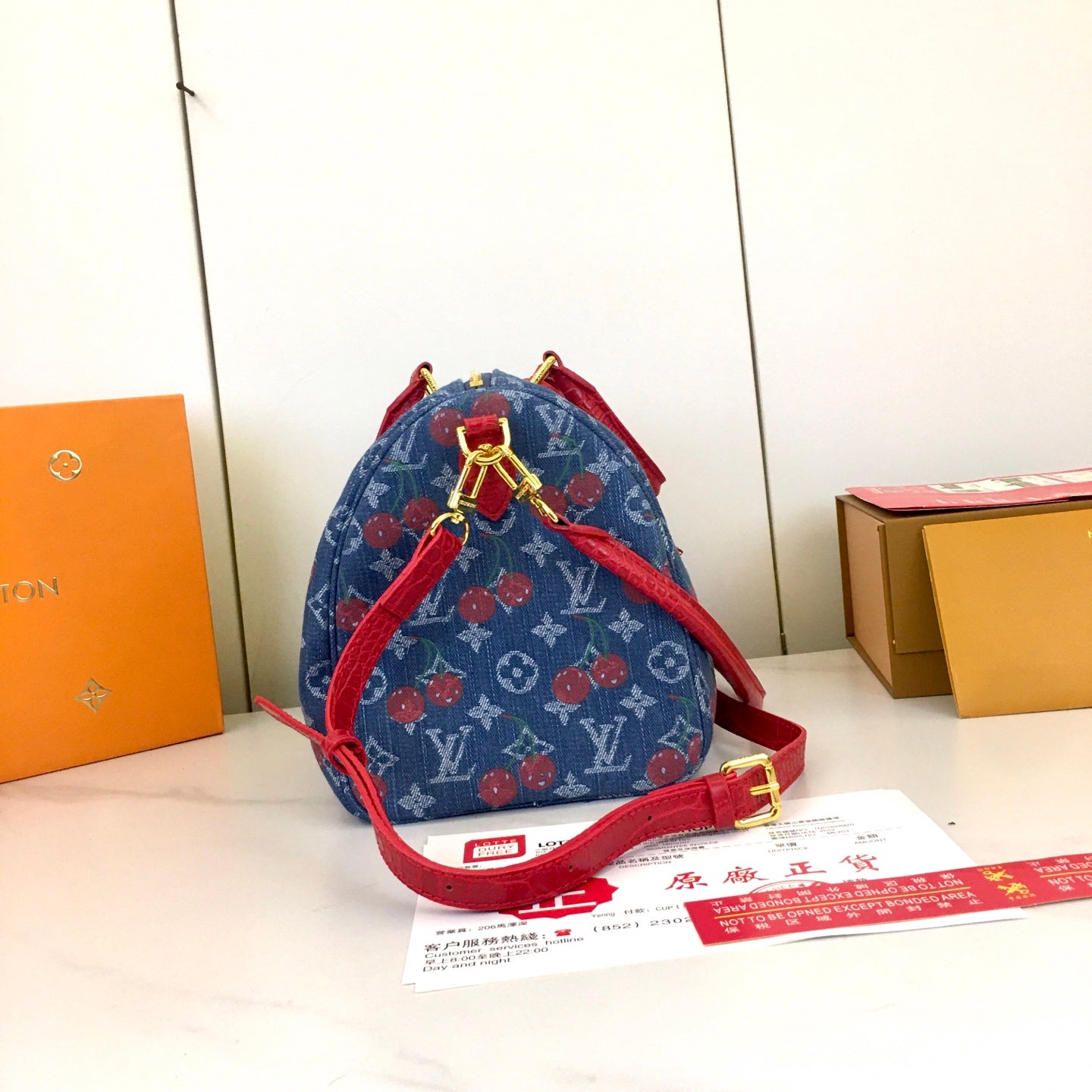 15RE26BDE Stylish denim bag
