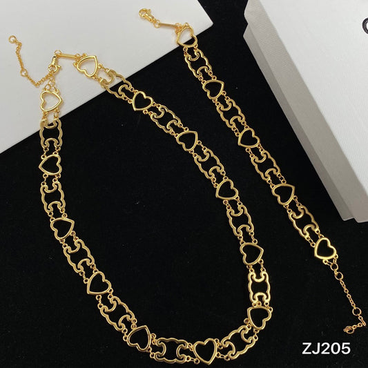 1NCL174XDE Stylish  necklace bracelet