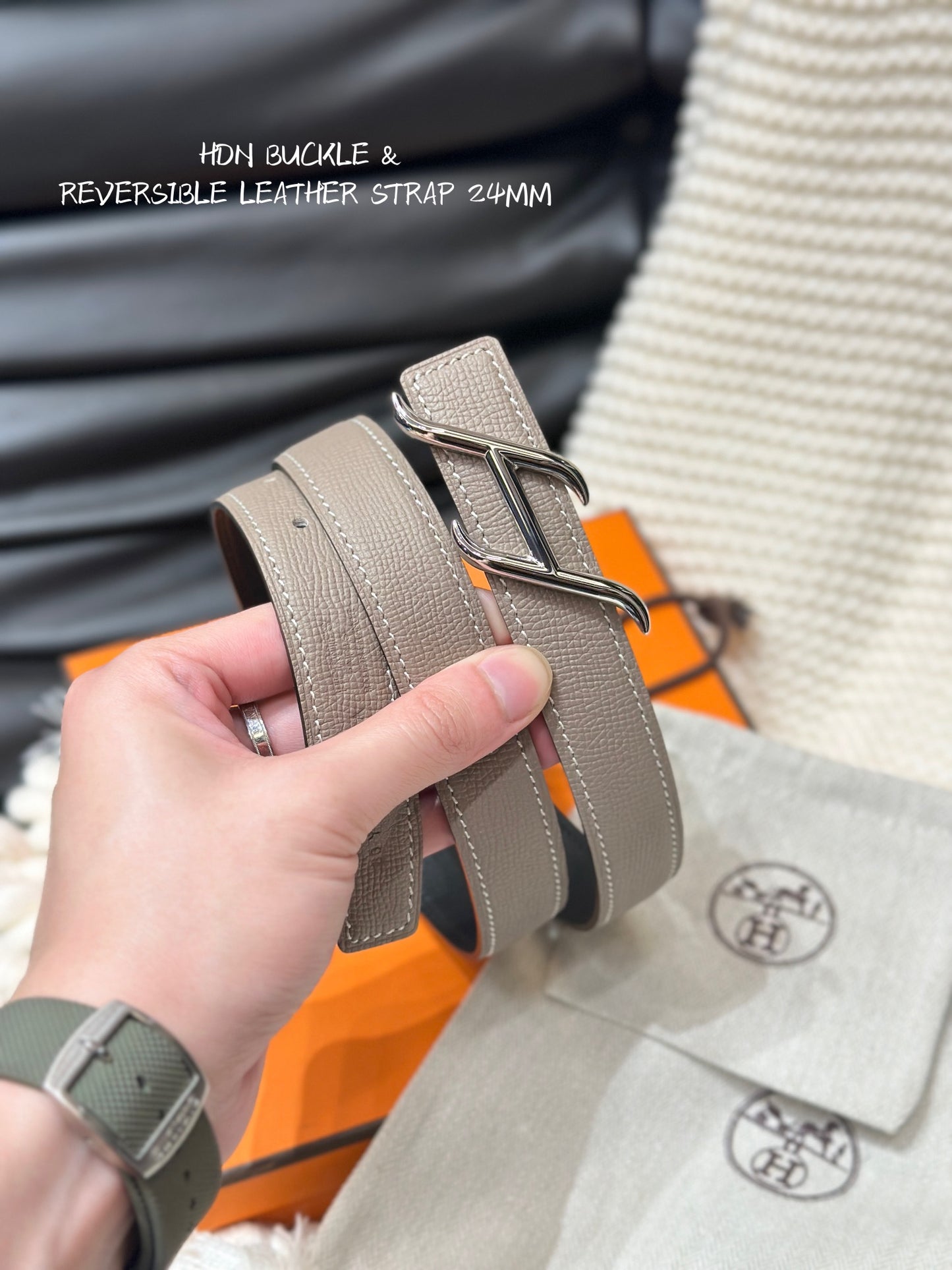 1WH193PDE Stylish  High quality belt With full package