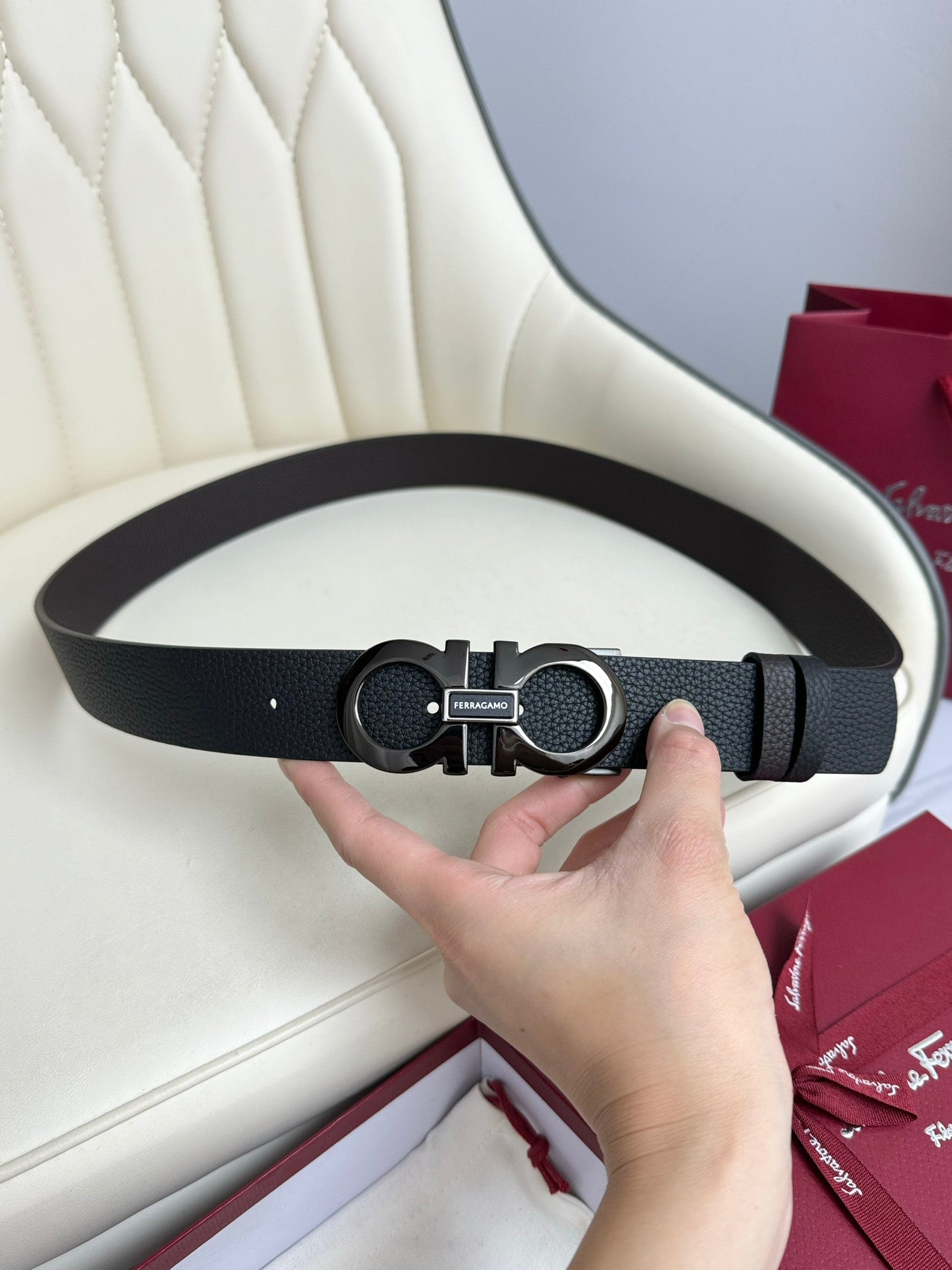 1WA168PDE Stylish  High quality belt With full package