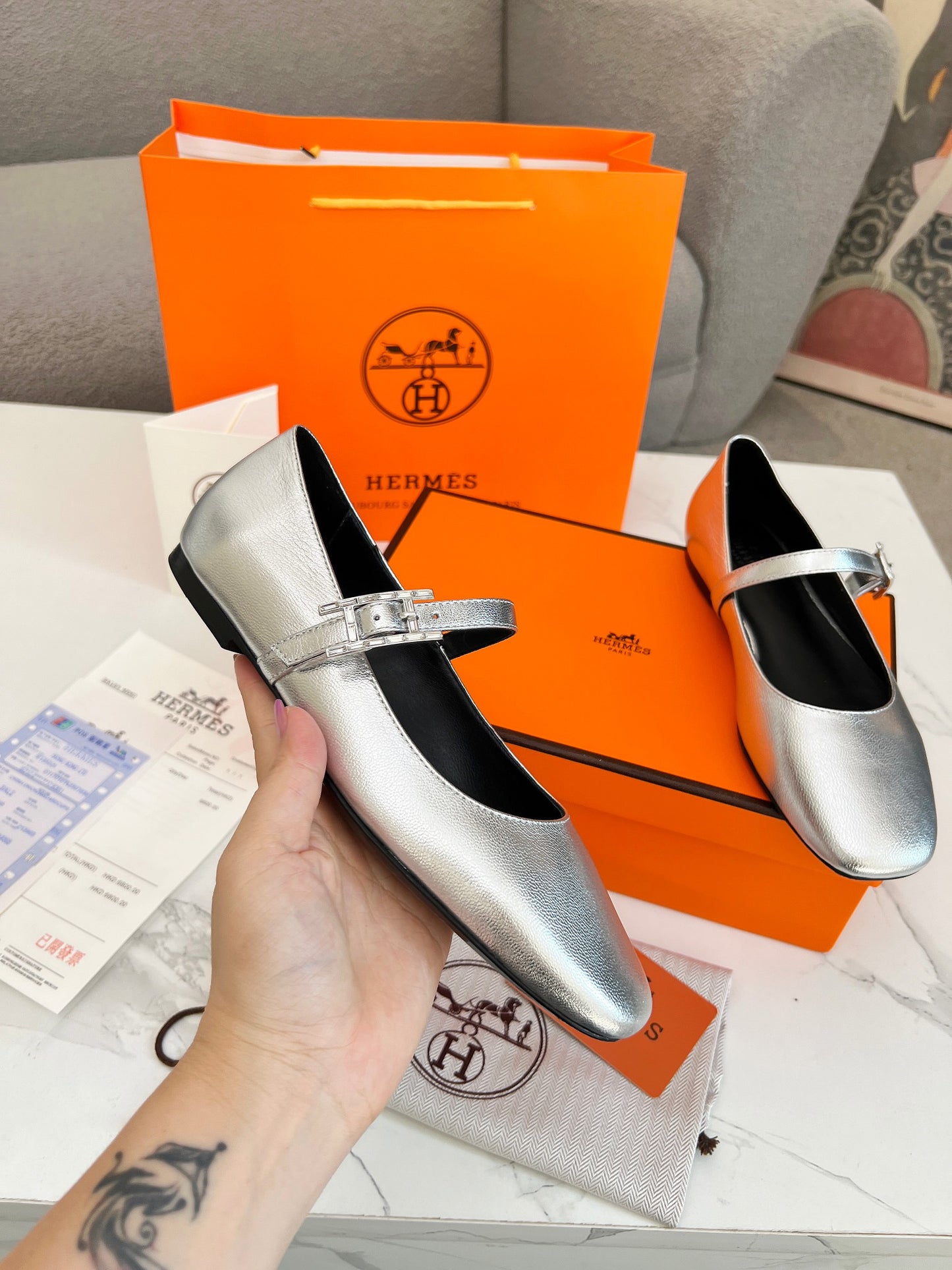 285ZH50ZDE Stylish leather Shoes