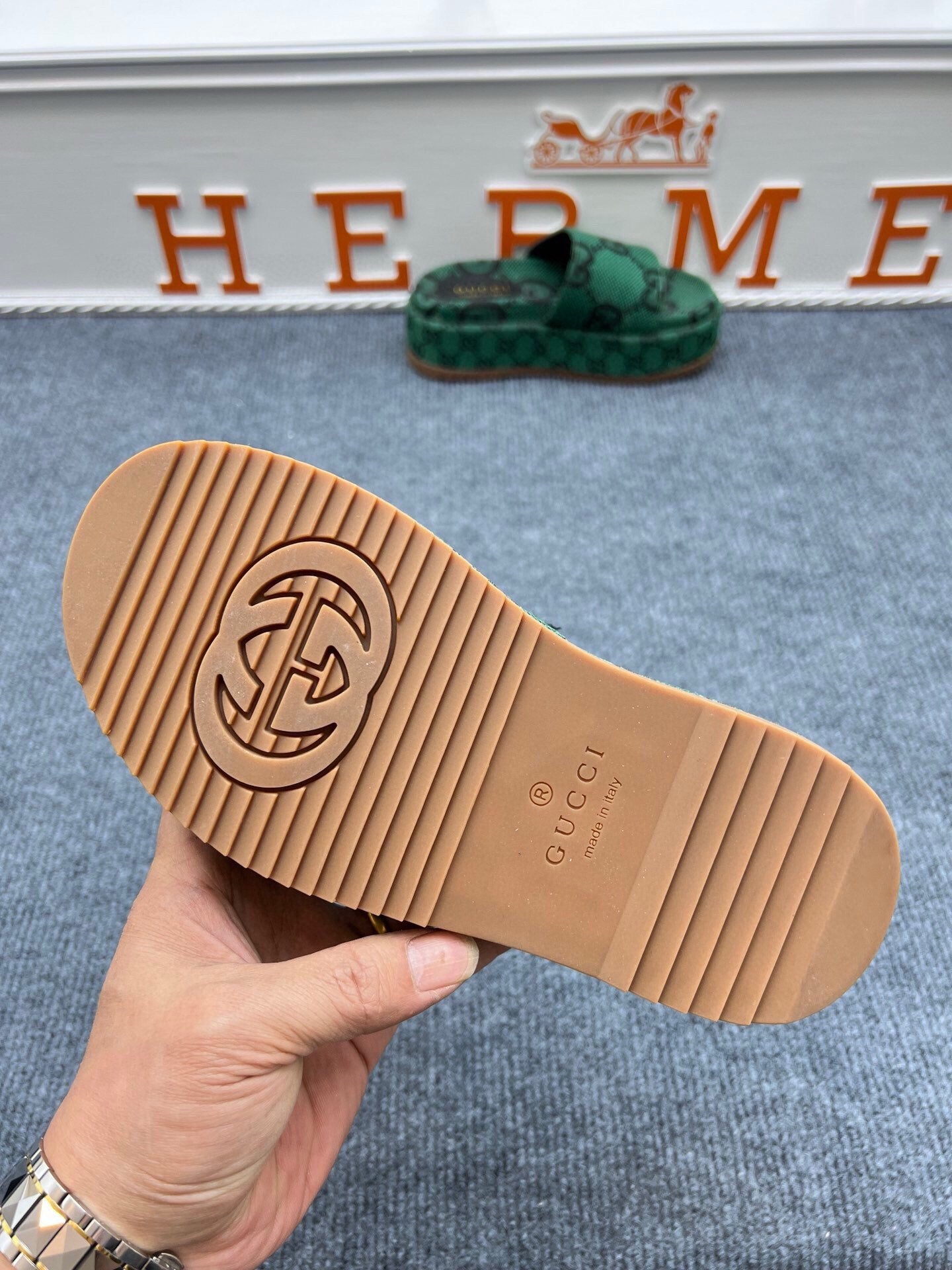 54B122ZDE Stylish slippers  Sole thickness 5.5cm