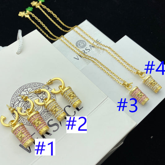 175RV66XDE Stylish Necklaces .Earrings
