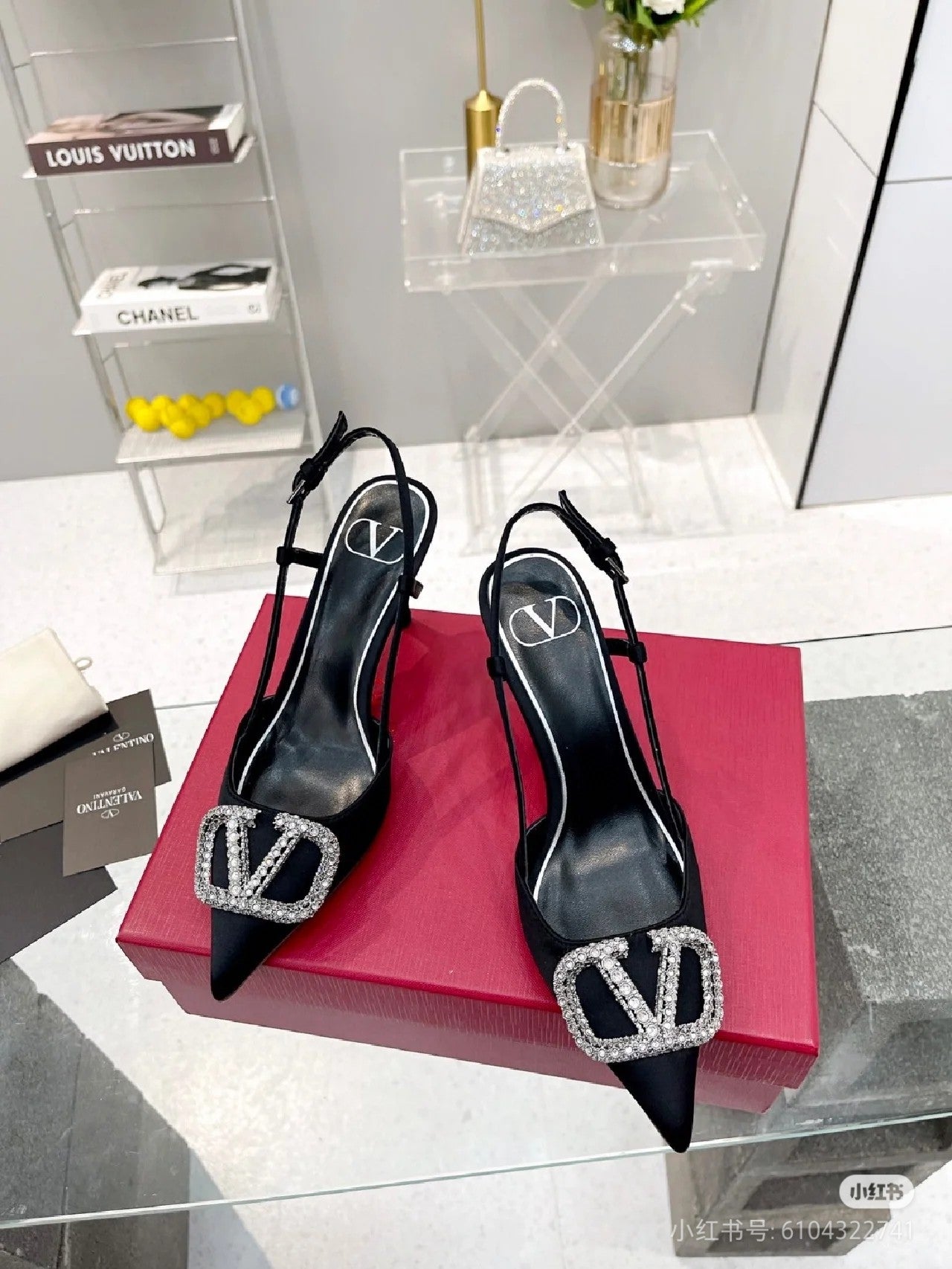 245RVL16ZDE Stylish leather  High heels