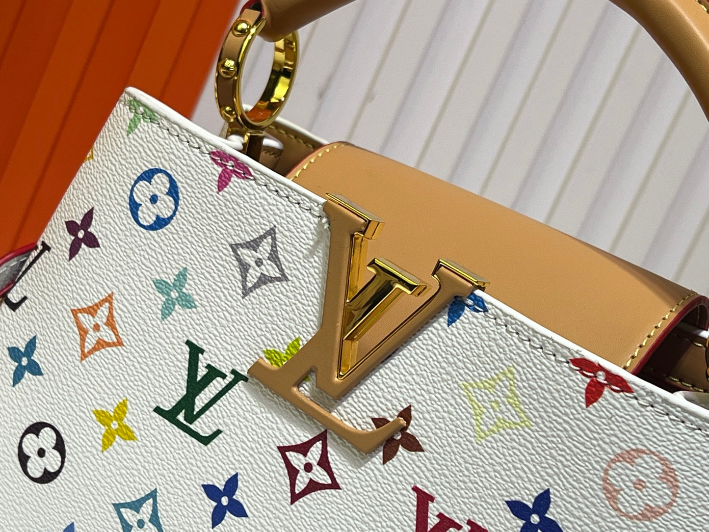 1WE97BDE Stylish leather bag