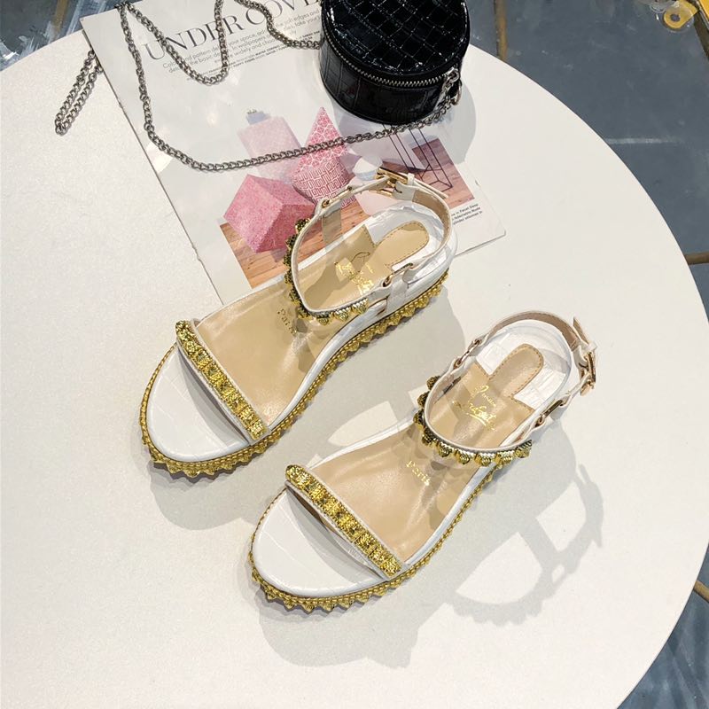 J4A53ZDE Stylish leather High heels 6cm