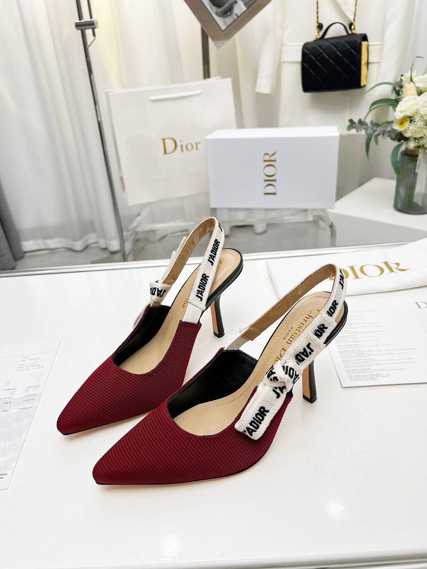255QD44ZDE Stylish leather High heels
