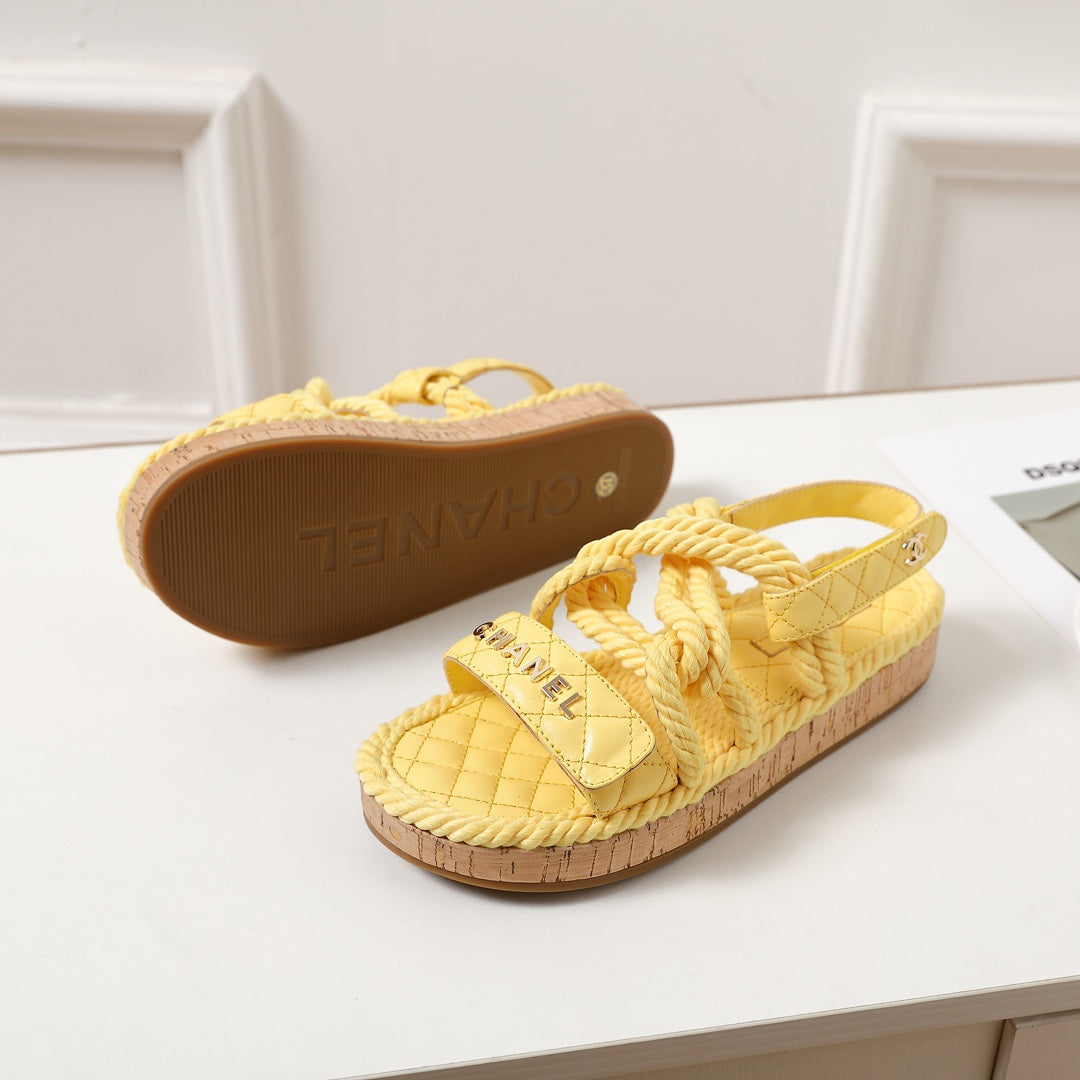 245RC15ZDE Stylish genuine leather sandals