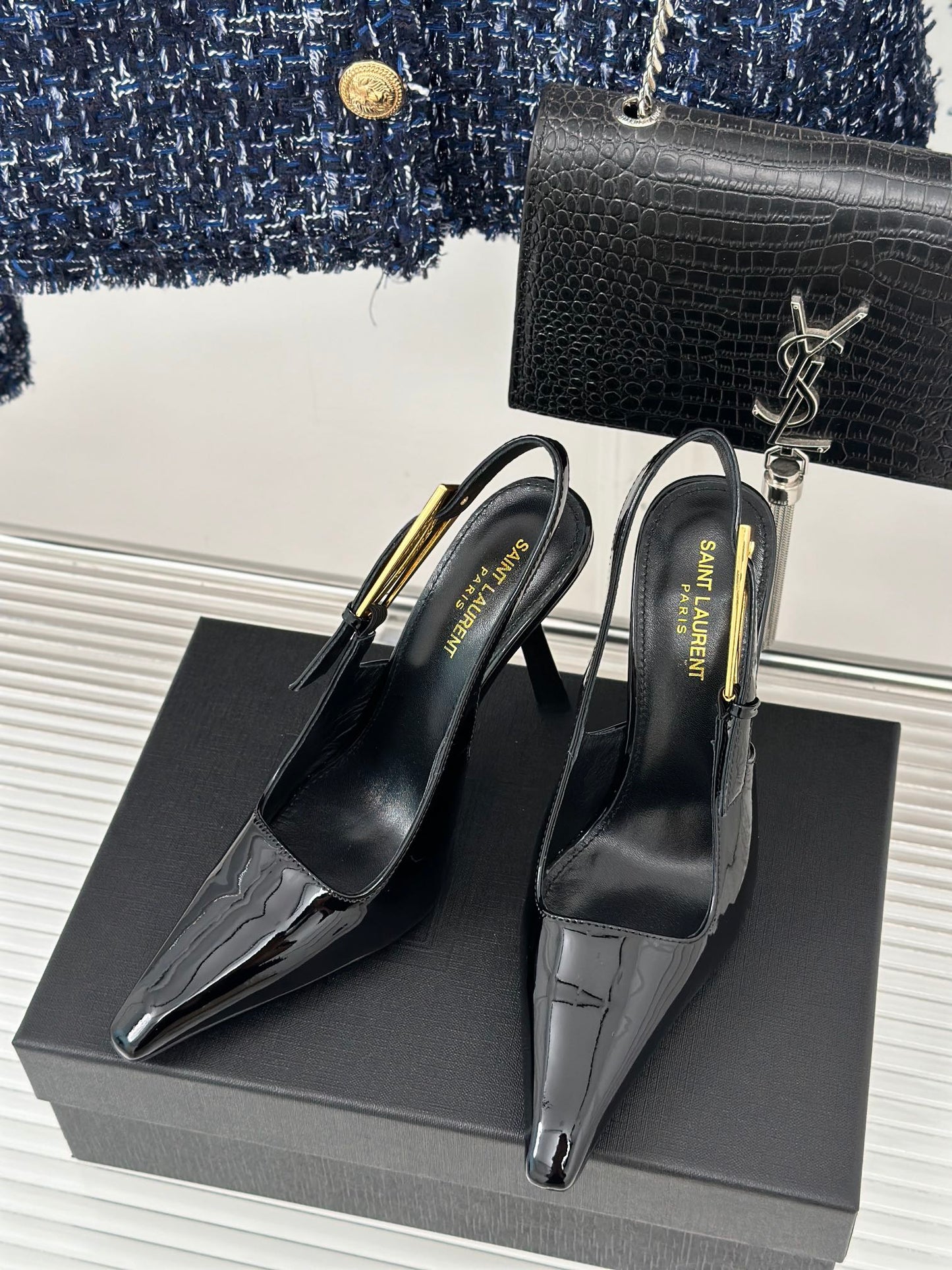 14SL149ZDE Stylish High heels Heel height 7cm 9.5cm
