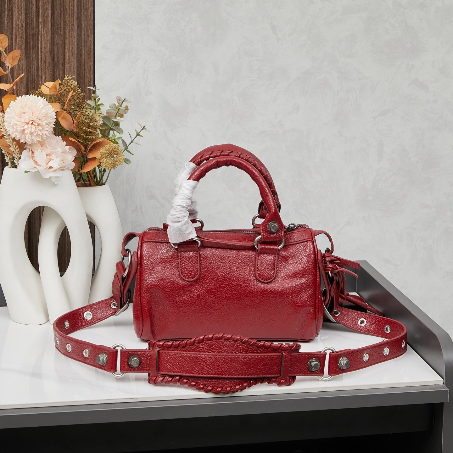 2WJ21BDE Stylish leather bag