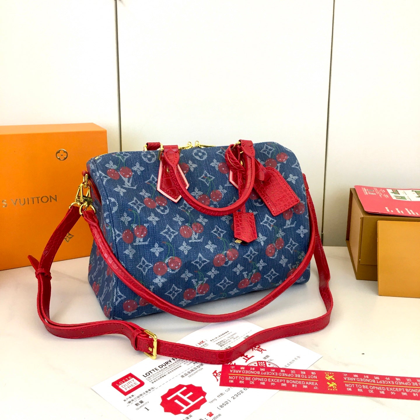 15RE26BDE Stylish denim bag