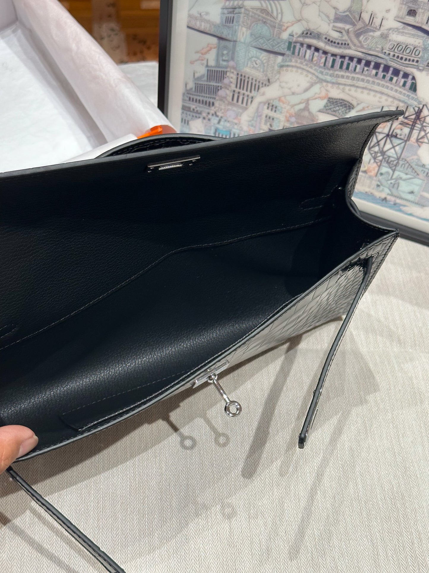 1XH68BDE Stylish leather bag