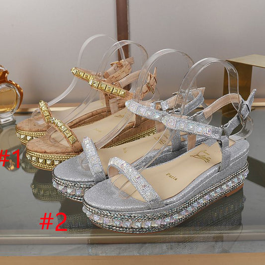 J4A51ZDE Stylish leather High heels 6cm