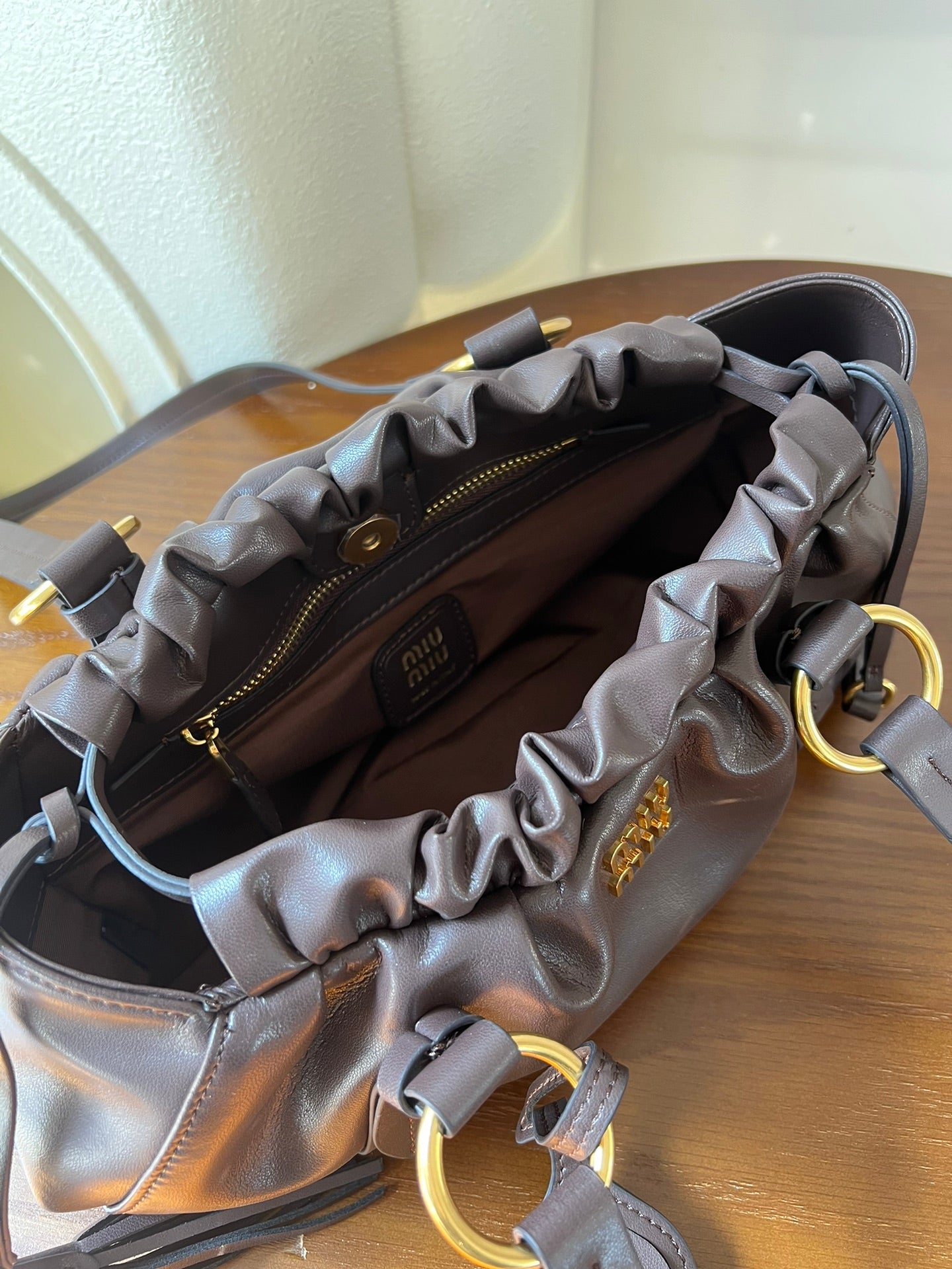 1WA79BDE Stylish leather bag