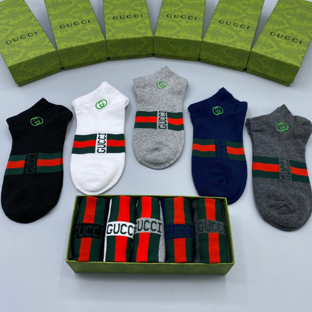235QB46SDE Stylish socks(5 pairs )