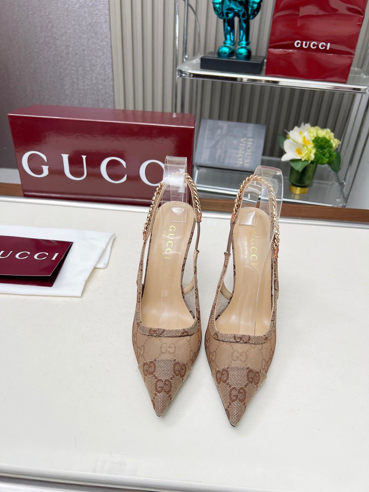 285ZB61ZDE Stylish leather  High heels