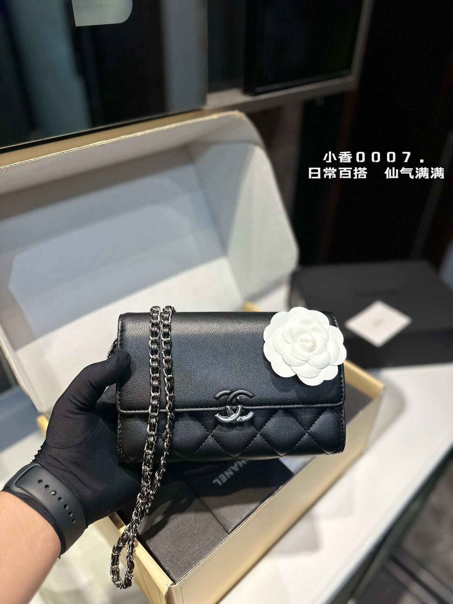 6LC3BDE Stylish leather bag