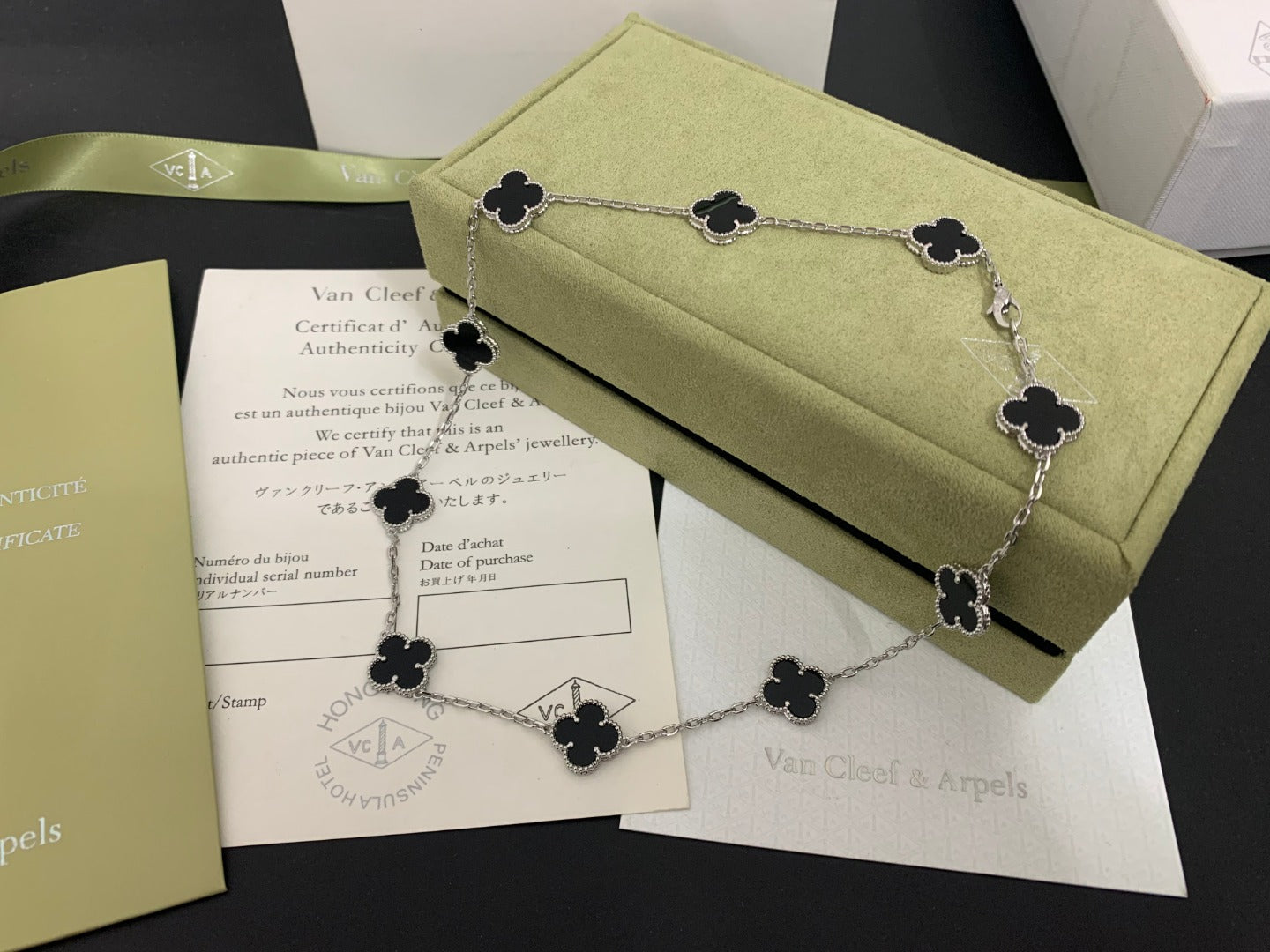 5XVA181XDE Stylish 10 flowers necklaces