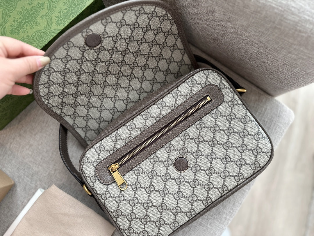 6XB206BDE Stylish leather bag 