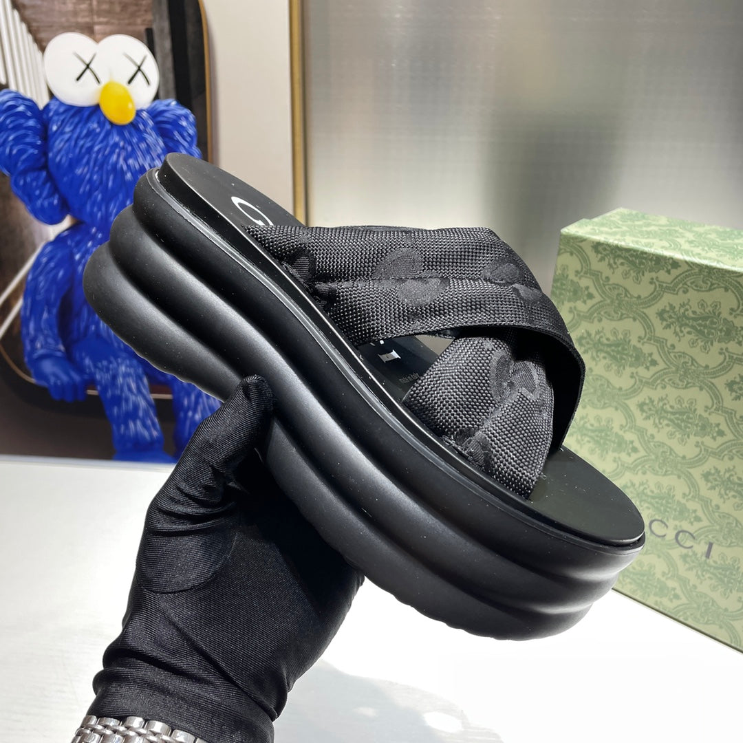 14B145ZDE Stylish Slippers Sole thickness 8cm