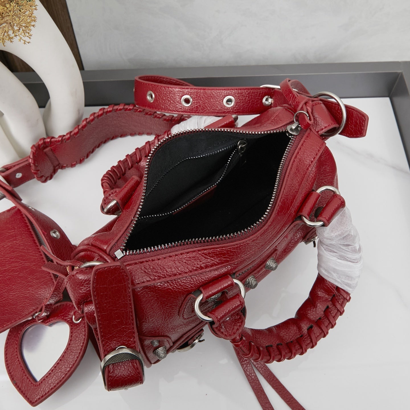 2WJ21BDE Stylish leather bag