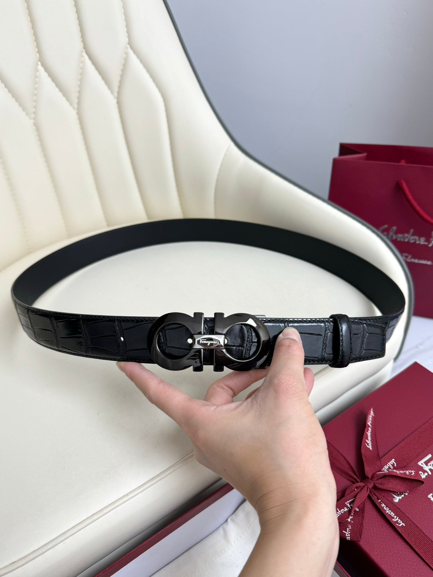 1WA167PDE Stylish  High quality belt With full package