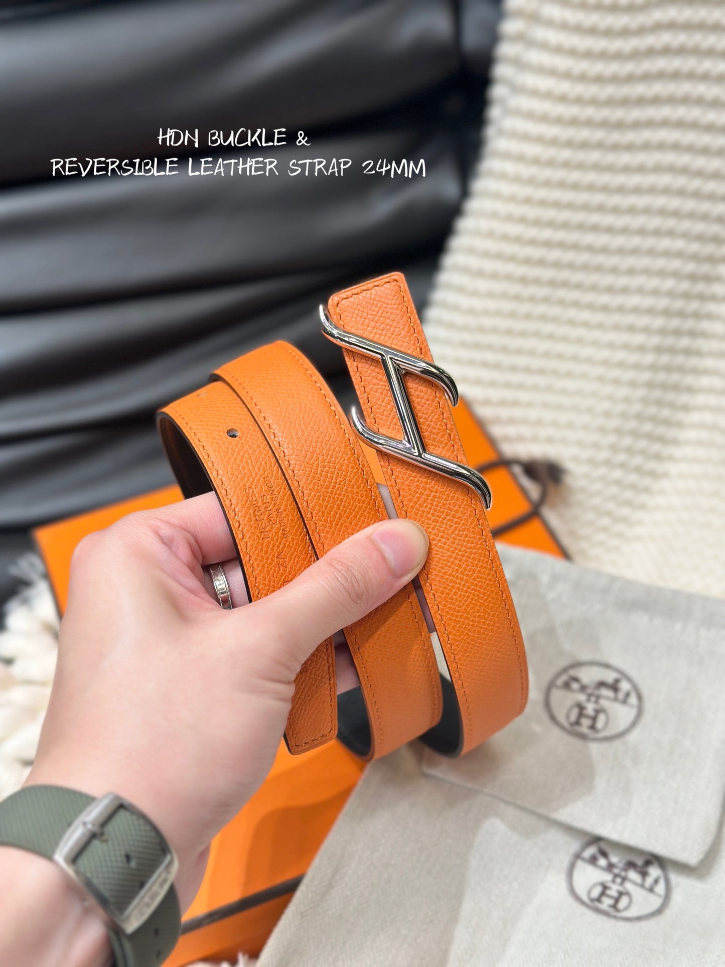 1WH193PDE Stylish  High quality belt With full package