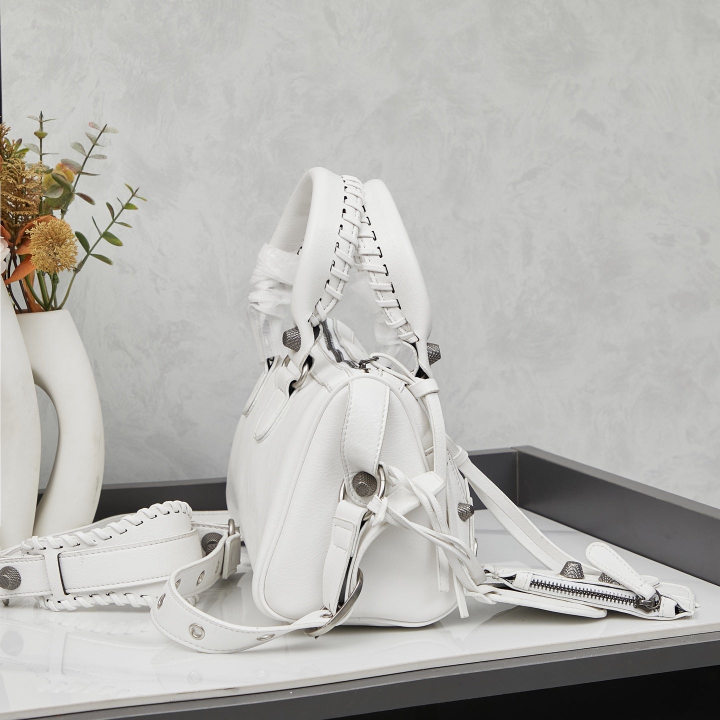 2WJ21BDE Stylish leather bag