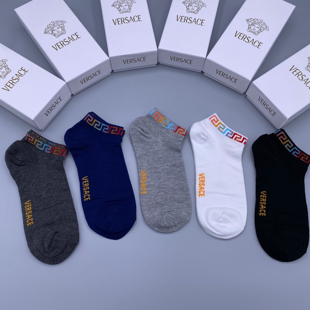 235QV42SDE Stylish socks(5 pairs )