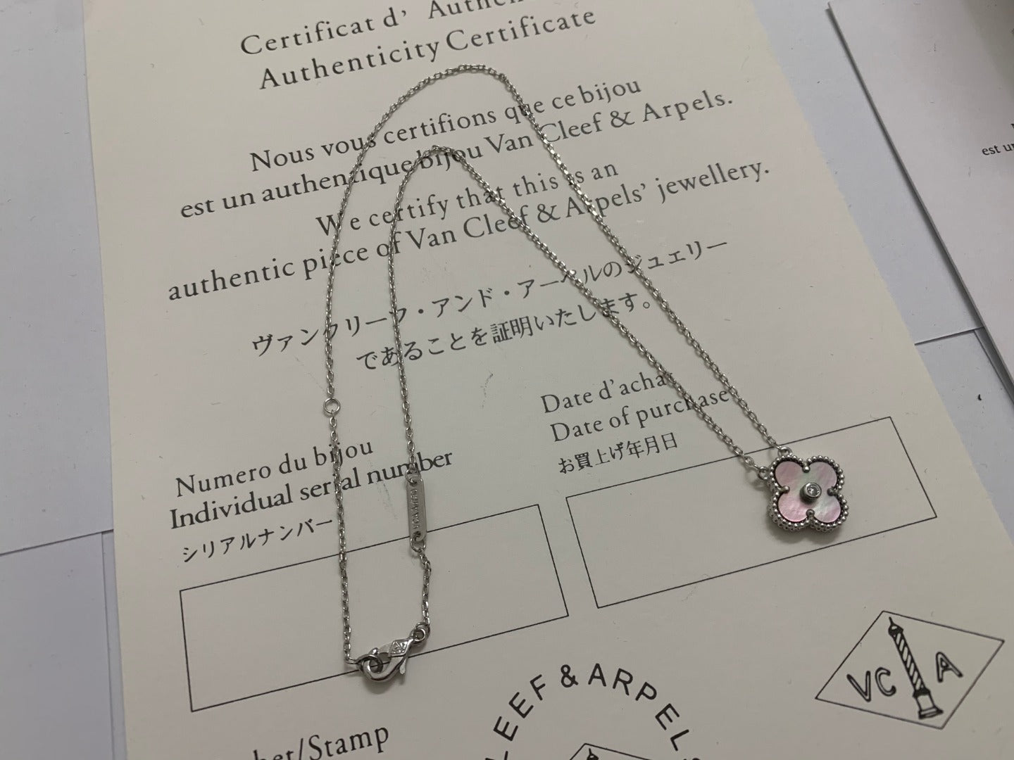 5XVA185XDE Stylish 1 flower necklace