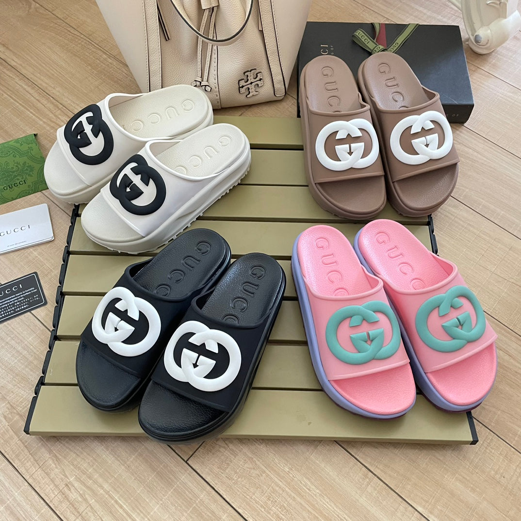 14B202ZDE Stylish Slippers Inner heightening insole 5cm