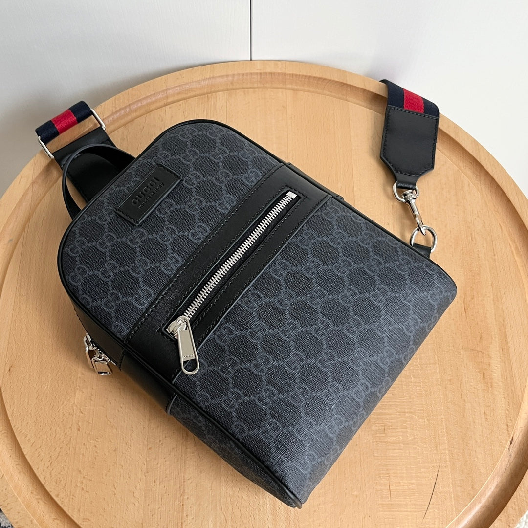 175NB111BDE Stylish leather bag